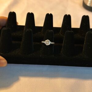 Silver wedding ring 💍